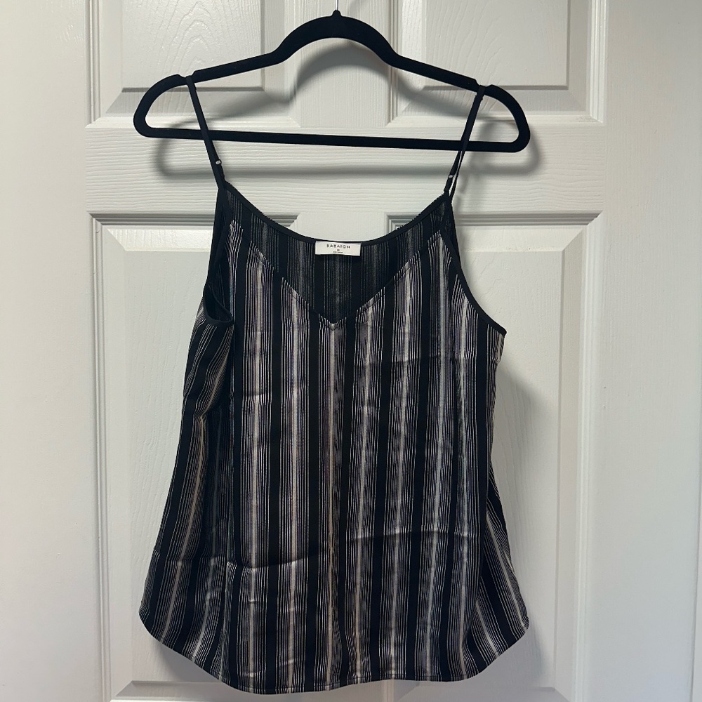 Aritzia Babaton Everly Camisole- Striped, Medium, NWOT